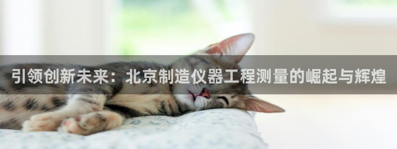 CQ9传奇电子蹦迪：引领创新未来：北京制造仪器工程测量的崛起