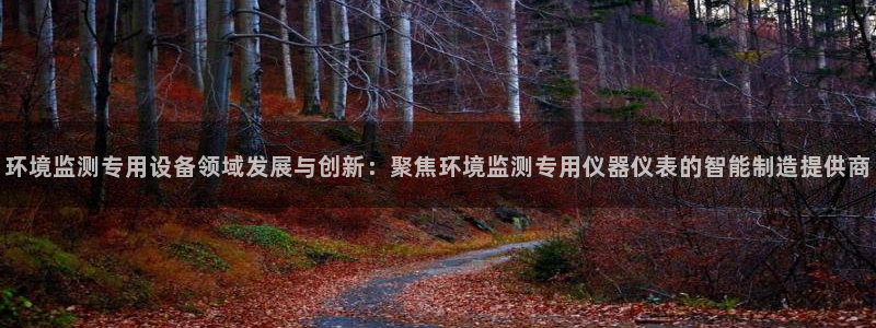 电子游戏cq9视频：环境监测专用设备领域发展与创新：聚焦环境