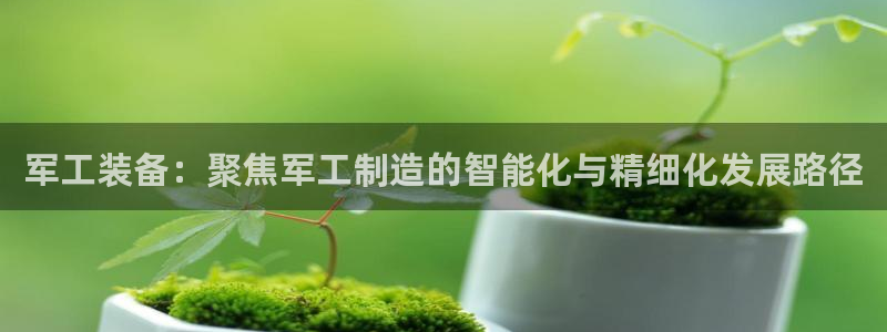 cq9传奇电子神龙：军工装备：聚焦军工制造的智能化与精细化发