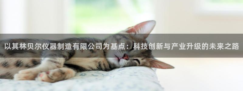 cq9电子直播平台：以其林贝尔仪器制造有限公司为基点：科技创