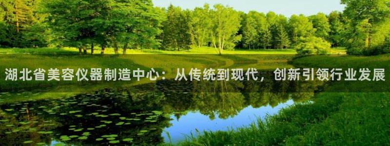 cq9电子维护都在玩：湖北省美容仪器制造中心：从传统到现代，